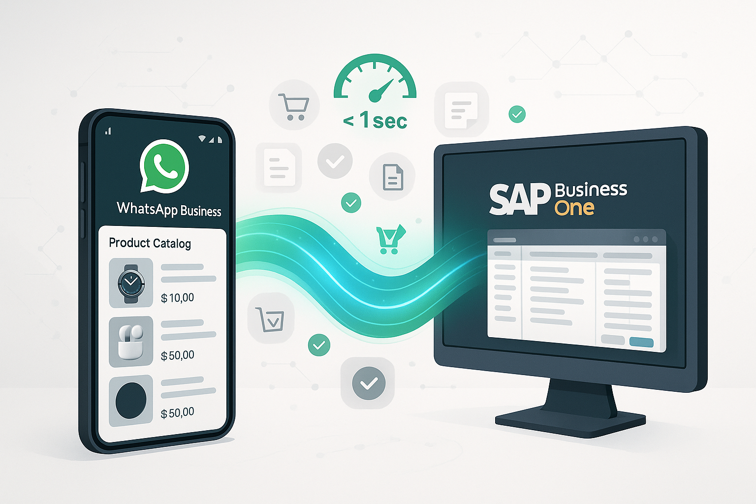 whatsapp to sap